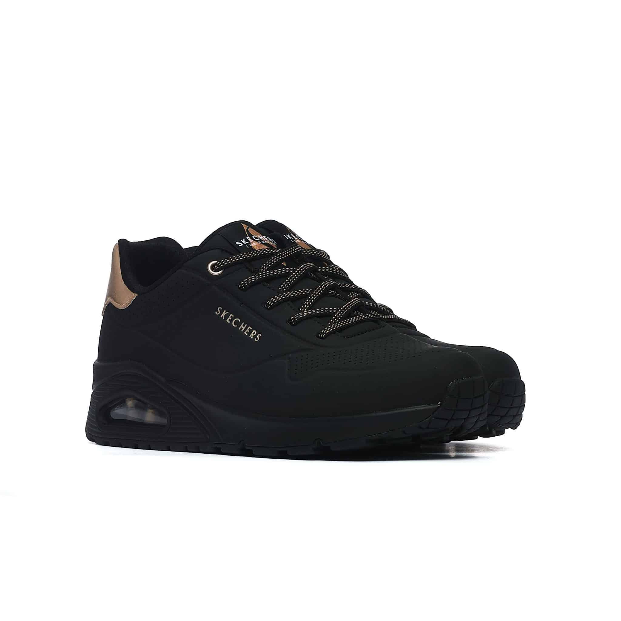 Skechers UNO - SHIMMER AWAY 155196-BBK - obrazek 2