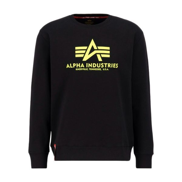 Alpha Industries Basic Sweater Neon Print 178302NP