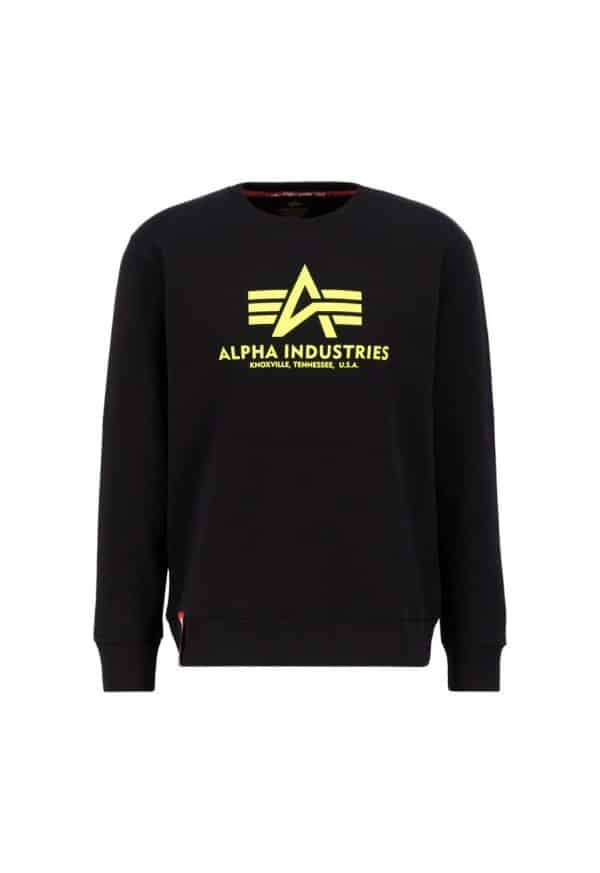 Alpha Industries Basic Sweater Neon Print 178302NP