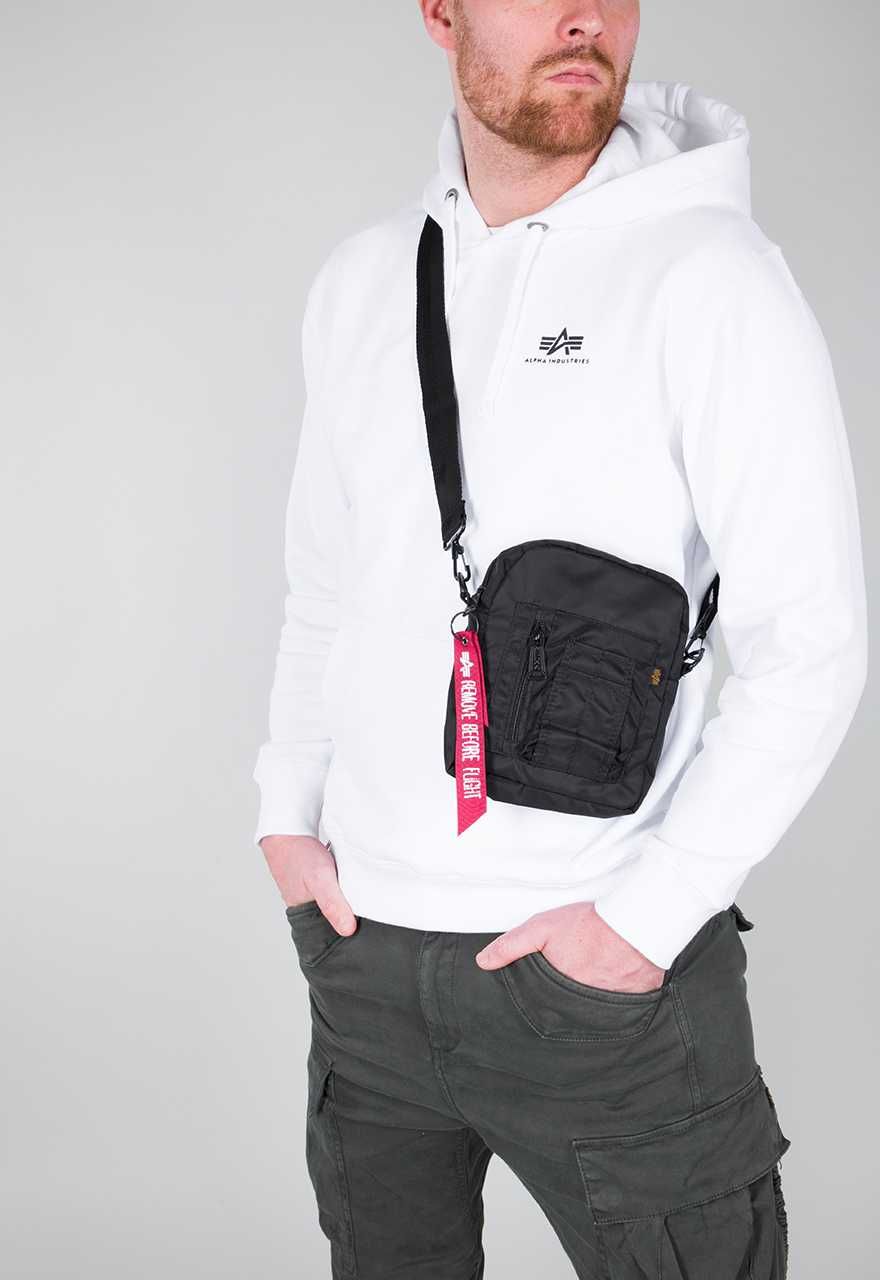 Alpha Industries Crew Carry Bag black 196924-03 - obrazek 3