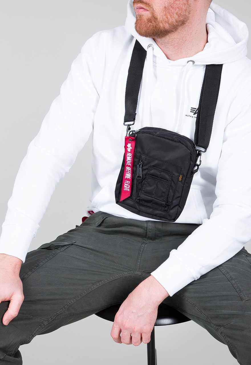 Alpha Industries Crew Carry Bag black 196924-03 - obrazek 4