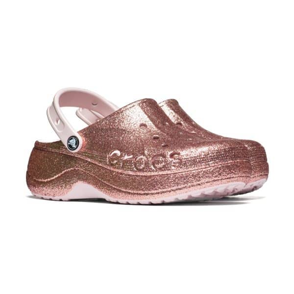 Crocs Baya Platform Glitter Clog 208459-6PI