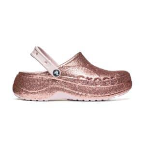 Crocs Baya Platform Glitter Clog 208459-6PI