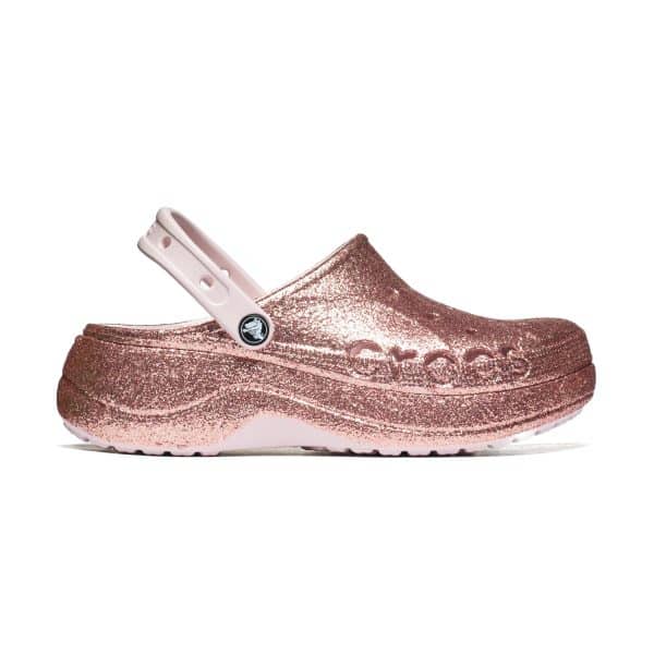 Crocs Baya Platform Glitter Clog 208459-6PI