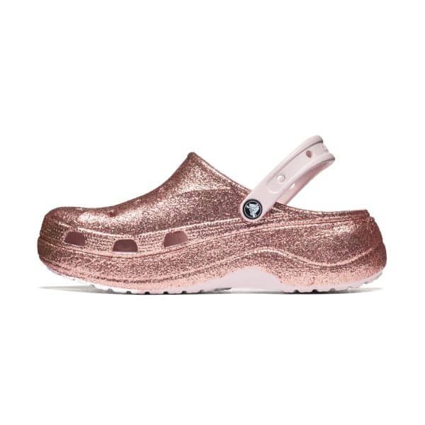 Crocs Baya Platform Glitter Clog 208459-6PI