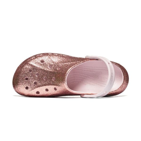 Crocs Baya Platform Glitter Clog 208459-6PI