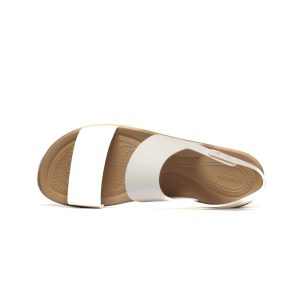 Crocs BROOKLYN MATTE WRAP LOW WEDGE W 211802-00O 4