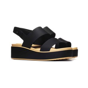 Crocs BROOKLYN MATTE WRAP LOW WEDGE W 211802-0RI 3