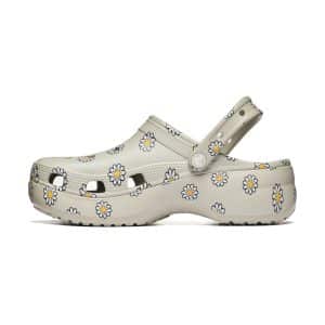 Crocs Classic Platform Floral Clog 212668-1WY 36-3