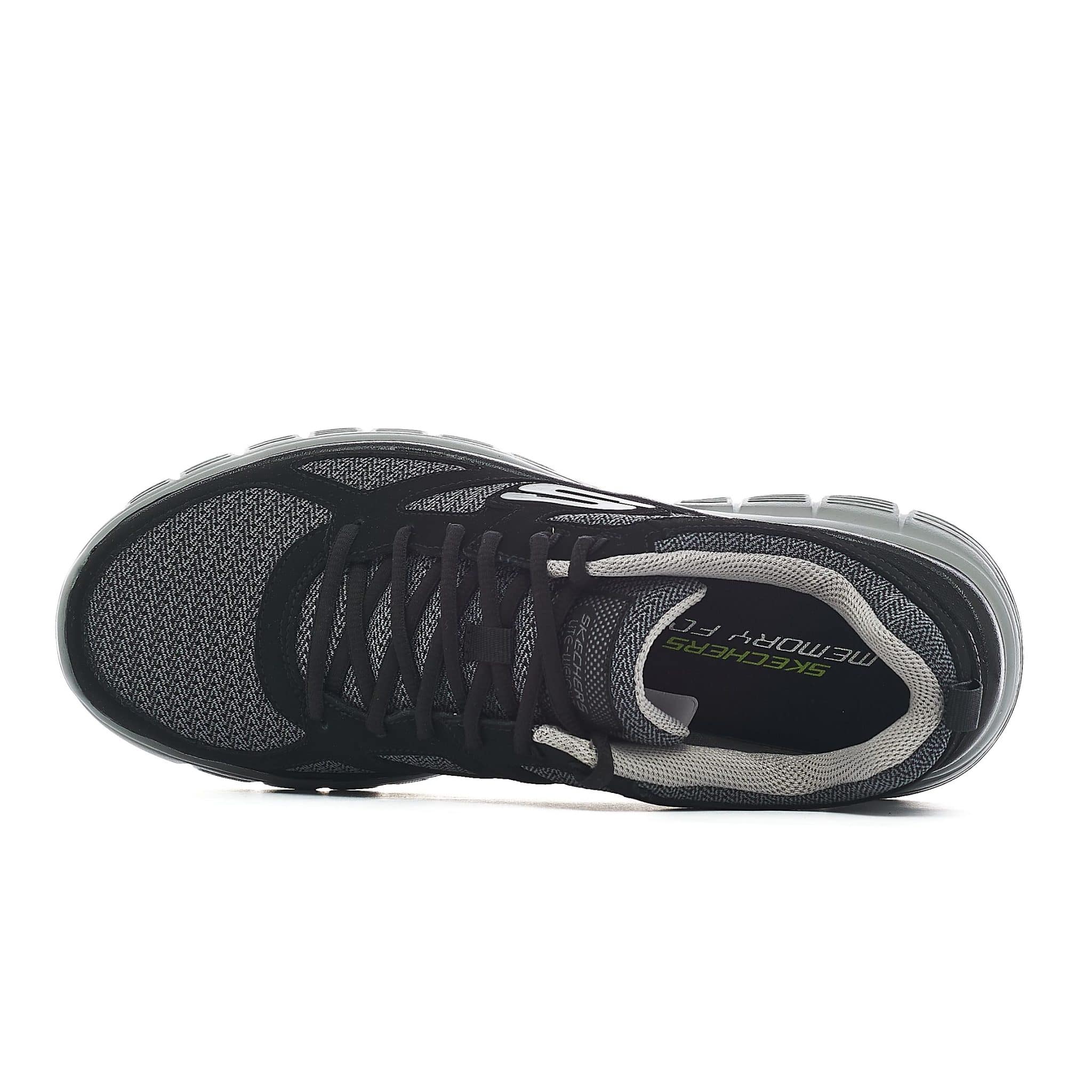 Skechers BURNS 52635-BKGY - obrazek 4