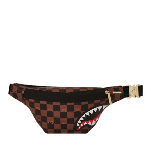 Sprayground PEEKING CHARACTER CHECK CROSSBODY