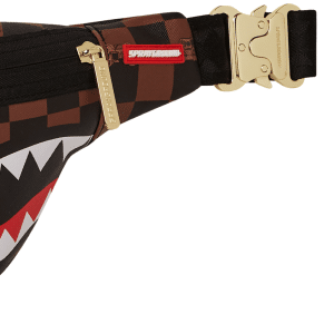 Sprayground PEEKING CHARACTER CHECK CROSSBODY