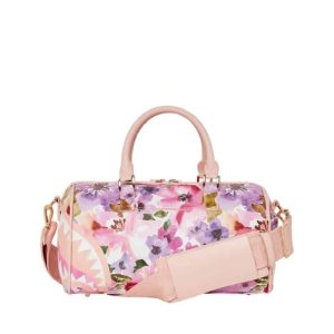 Sprayground PAINTED FLORAL SHARK MINI DUFFLE
