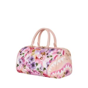 Sprayground PAINTED FLORAL SHARK MINI DUFFLE
