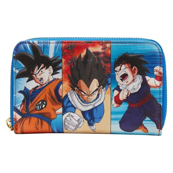 Loungefly LF DRAGON BALL Z TRIO ZIP AROUND WALLET DBZWA0014