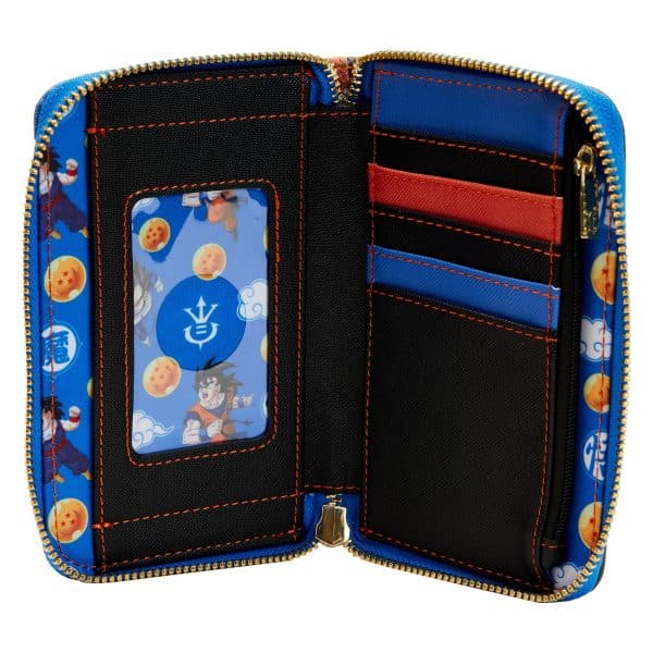 Loungefly LF DRAGON BALL Z TRIO ZIP AROUND WALLET DBZWA0014