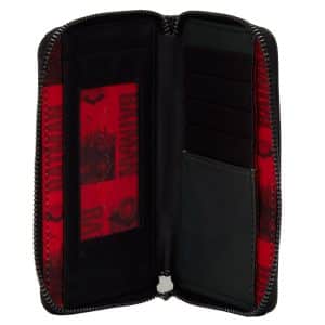 Loungefly LF DC COMICS THE BATMAN COSPLAY ZIP AROUND WALLET DCCWA0040