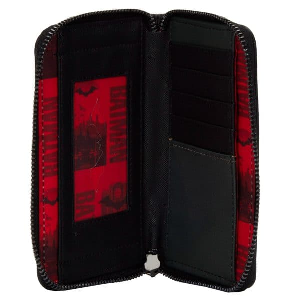 Loungefly LF DC COMICS THE BATMAN COSPLAY ZIP AROUND WALLET DCCWA0040