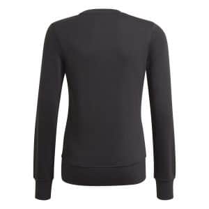 Adidas Older Girls Adidas Logo Sweatshirt Black GP