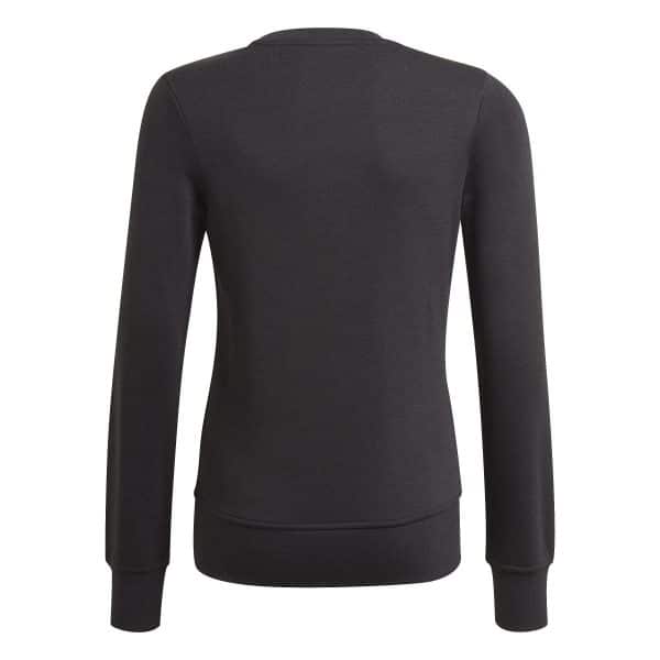 Adidas Older Girls Adidas Logo Sweatshirt Black GP