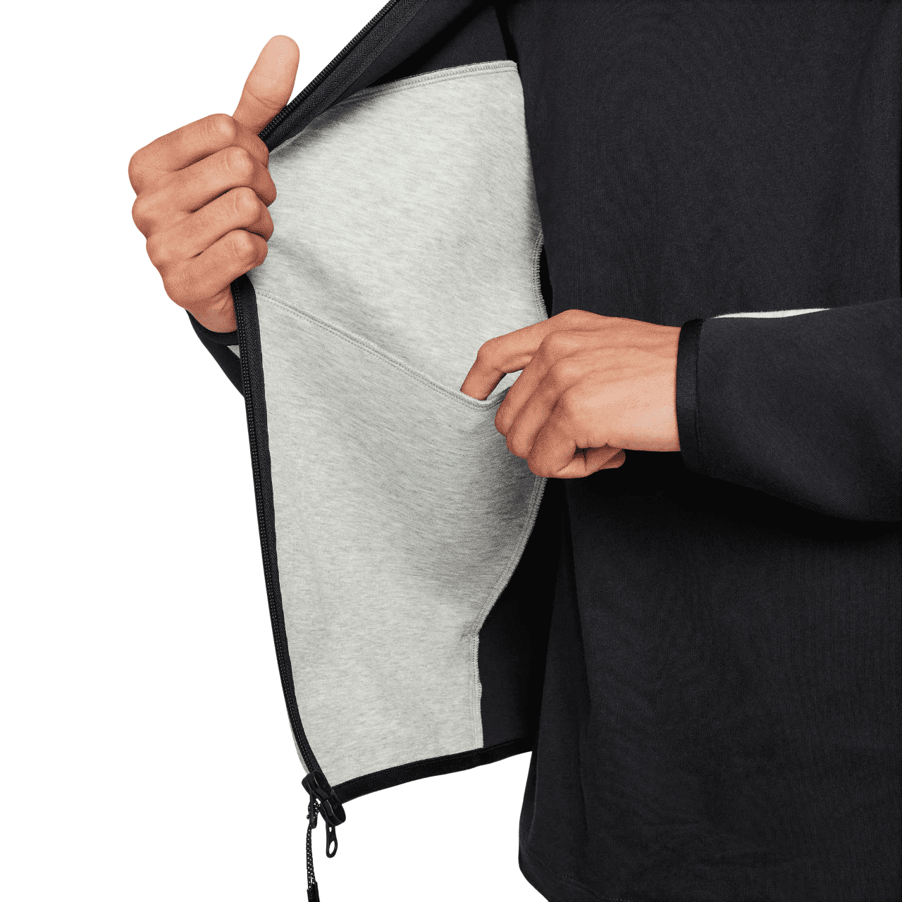 Nike M NK TCH FC FZ WR HOODIE HV0949-011 - obrazek 6