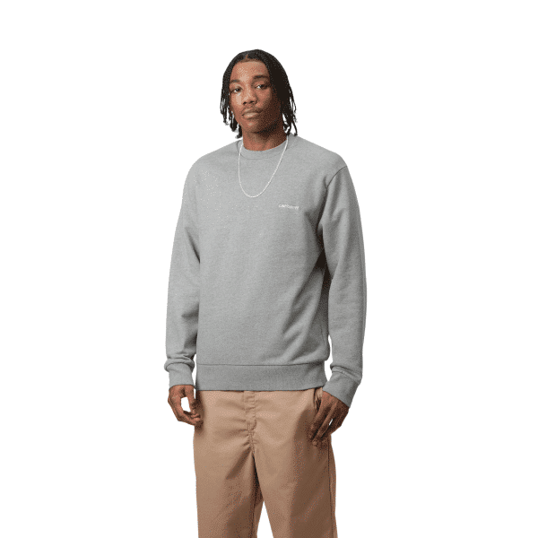 Carhartt WIP Script Embroidery Sweat I034496-0D2
