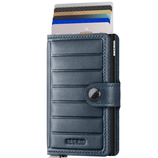 Secrid Premium Miniwallet Emboss Lines Black