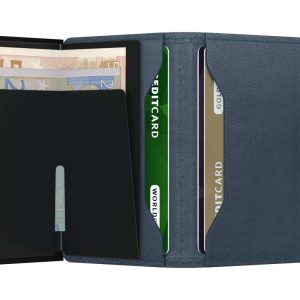 Secrid Premium Miniwallet Emboss Lines Black