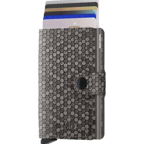 Secrid Miniwallet Hexagon Grey