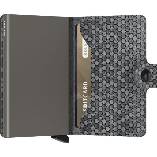 Secrid Miniwallet Hexagon Grey