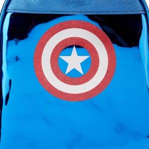 Loungefly LF MARVEL SHINE CAPTAIN AMERICA COSPLAY MINI BACKPACK MVBK0276
