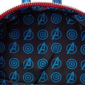 Loungefly LF MARVEL SHINE CAPTAIN AMERICA COSPLAY MINI BACKPACK MVBK0276