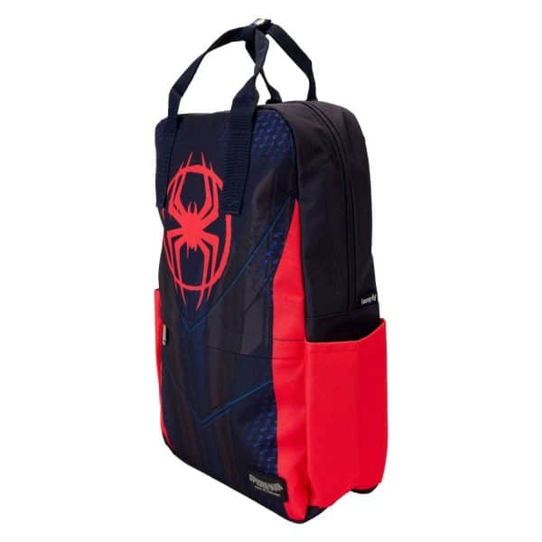 Loungefly LF MARVEL SPIDERVERSE MILES MORALES SUIT FULL SIZE NYLON BACKPACK MVBK0338