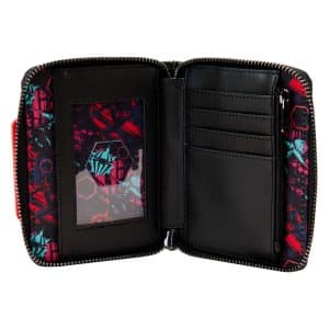 Loungefly LF MARVEL ACROSS THE SPIDERVERSE LENTICULAR ZIP AROUND WALLET MVWA0187