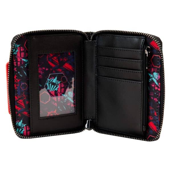 Loungefly LF MARVEL ACROSS THE SPIDERVERSE LENTICULAR ZIP AROUND WALLET MVWA0187
