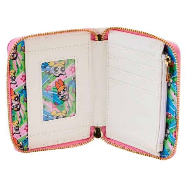 Loungefly LF CN POWER PUFF GIRLS VS MOJO JOJO ZIP AROUND WALLET PPGWA0001