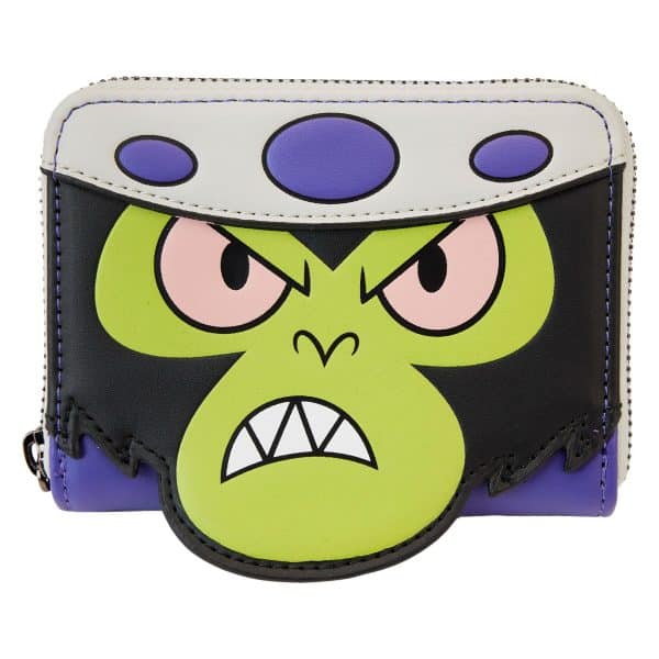 Loungefly LF CN POWER PUFF GIRLS MOJO JOJO COSPLAY ZIP AROUND WALLET PPGWA0002