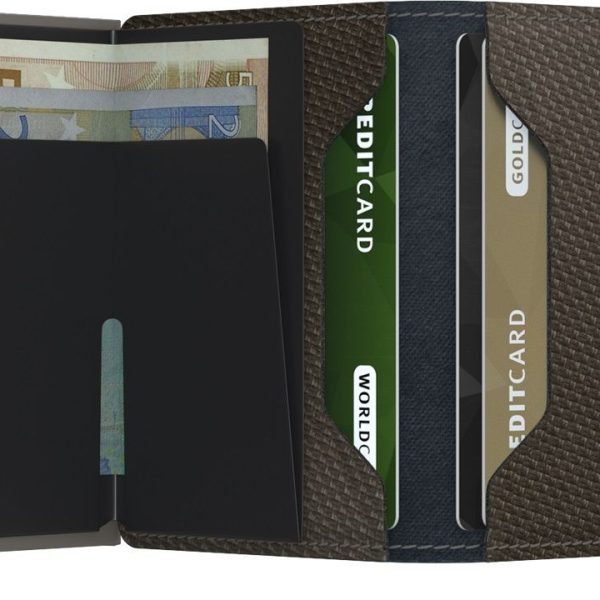 Secrid Slimwallet Carbon Khaki SCA-KHAKI