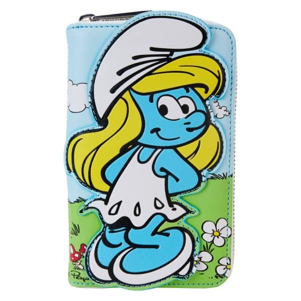 Loungefly LF LAFIG SMURFS SMURFETTE COSPLAY ZIP AROUND WALLET SFWA0002