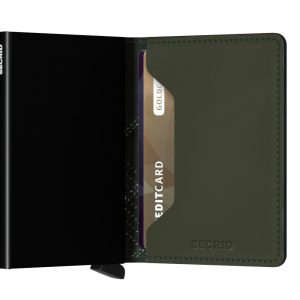 Secrid Slimwallet Stitch Linea Lime