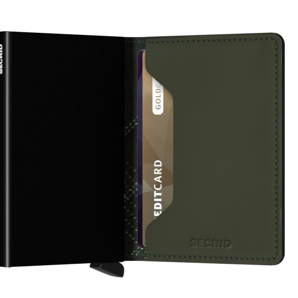 Secrid Slimwallet Stitch Linea Lime