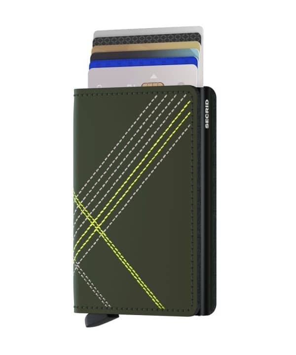 Secrid Slimwallet Stitch Linea Lime