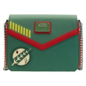 Loungefly LF STAR WARS BOBA FETT COSPLAY CROSS BODY BAG STTB0230