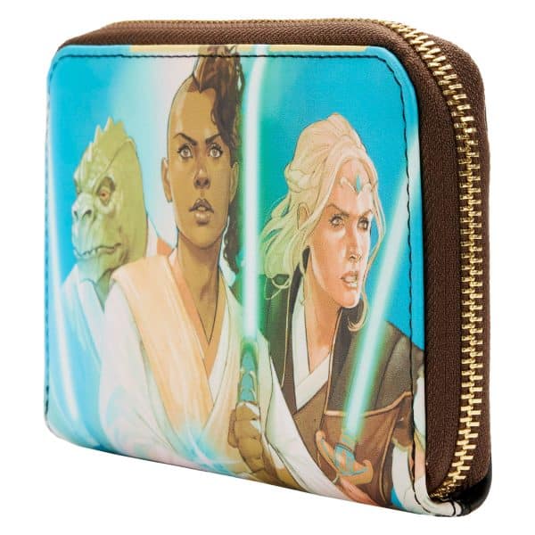 Loungefly LF STAR WARS THE HIGH REPUBLIC COMIC COVER ZIP AROUND WALLET STWA0193