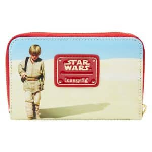 Loungefly LF STAR WARS SCENES SERIES PHANTOM MENACE ZIP AROUND WALLET STWA0234