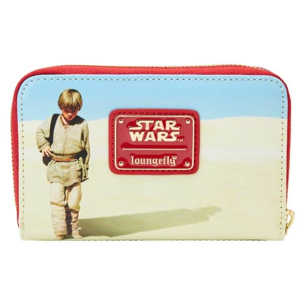 Loungefly LF STAR WARS SCENES SERIES PHANTOM MENACE ZIP AROUND WALLET STWA0234