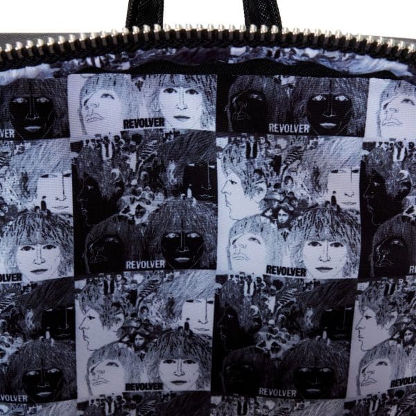 Loungefly LF THE BEATLES REVOLVER ALBUM WITH RECORD POUCH MINI BACKPACK TBLBK0009