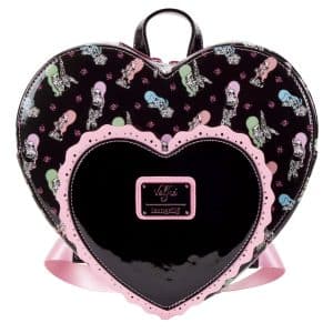 Loungefly LF VALFRE DOUBLE HEART MINI BACKPACK VLBK0002