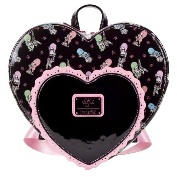Loungefly LF VALFRE DOUBLE HEART MINI BACKPACK VLBK0002