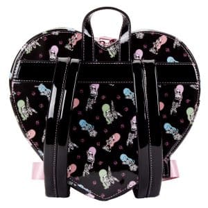 Loungefly LF VALFRE DOUBLE HEART MINI BACKPACK VLBK0002